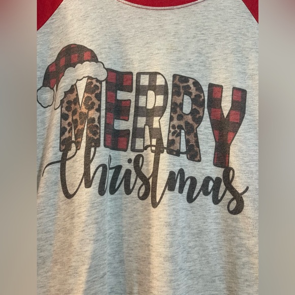 Misses Christmas Raglan Tee - Picture 3 of 5